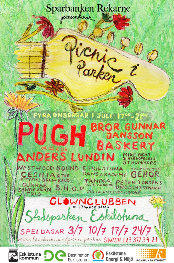 Affisch för Picnic i Parken 2019